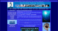 Desktop Screenshot of bestfishingaustralia.com